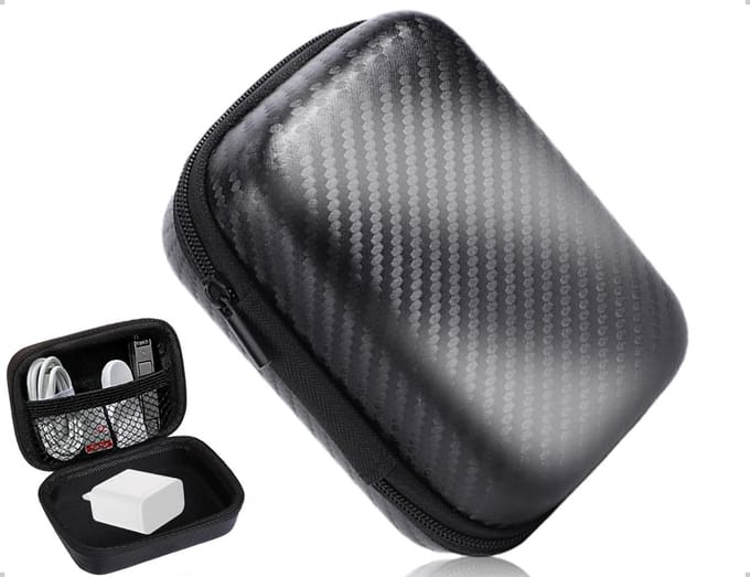 Dailygoods - Waterdichte Hoofdtelefoontas voor Reis en Opberging