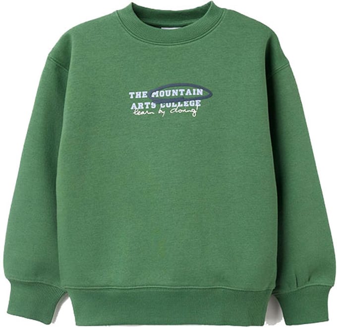 Zippy 3107487701 Sweatshirt Groen 6-7 Years Jongens