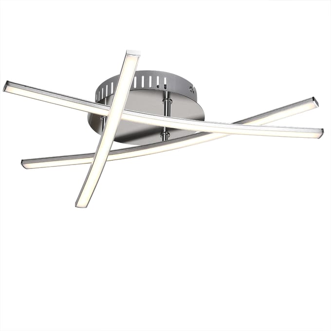Monzana LED Plafondlamp Trekant - Lamp - Verlichting, 3 Armen