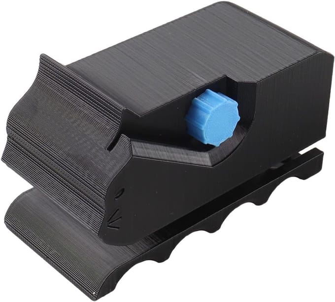 Karton Snijder - DIY Tool - Krabpaal Maken - 3D Geprint Ontwerp - 9.9 x 4.8 cm - Zwart