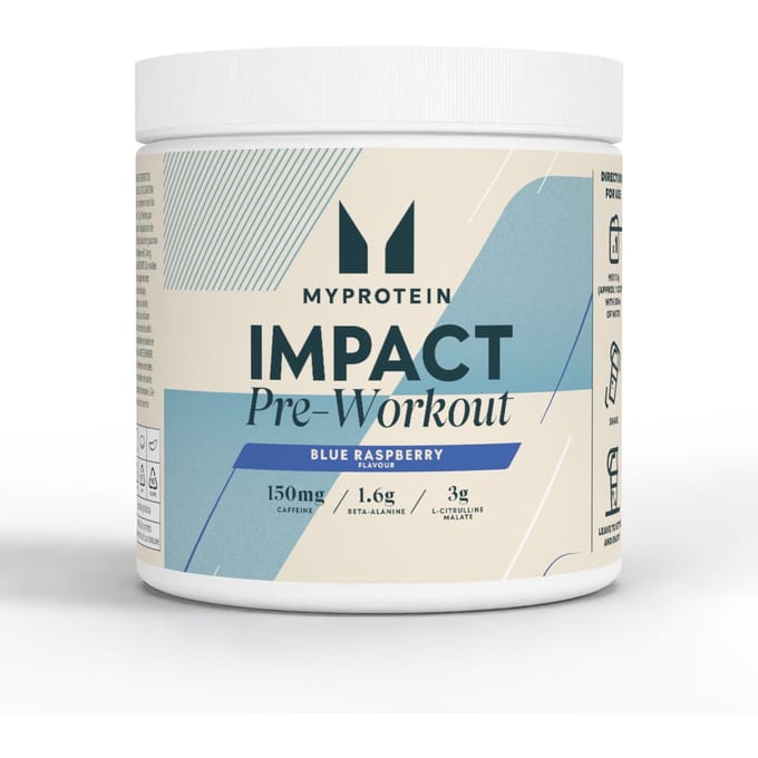 Pre-Workout Blend - 500G - 43servings - Blauwe Framboos