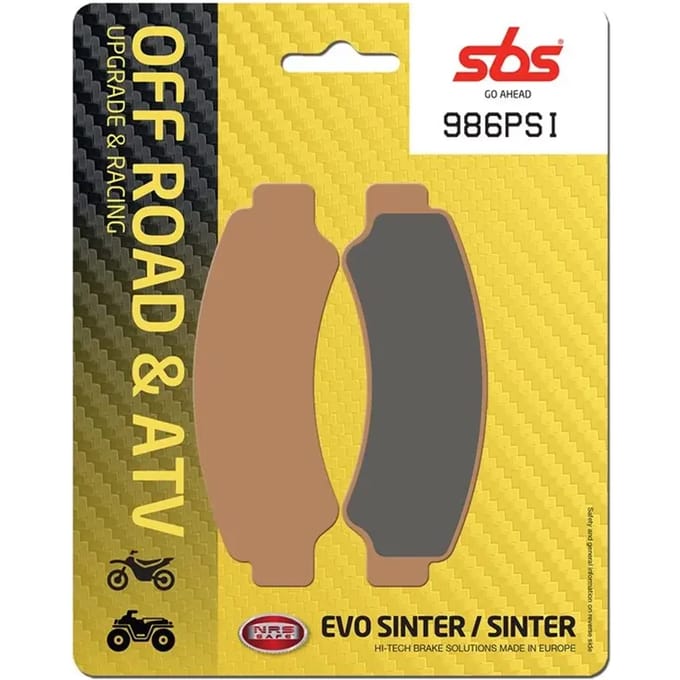 Motorfiets remblokken SBS 986PSI
