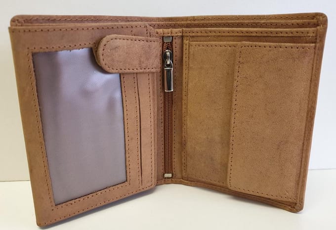 Bloomsbury Billfold Portemonee - Hoog Model - Bruin