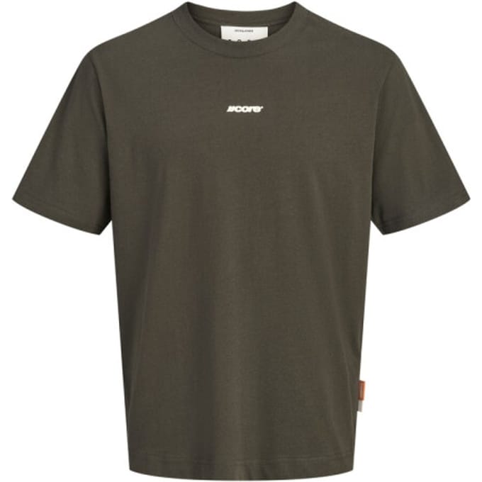 Jack & Jones Jcoclub back script tee ss crew neck sn antraciet