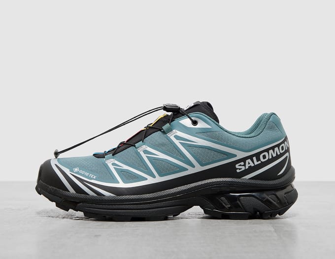 Salomon XT-6 GORE-TEX North Atlantic Unisex Sneakers Teal Black Schoenen-Zilver L47861500 40⅔ gray