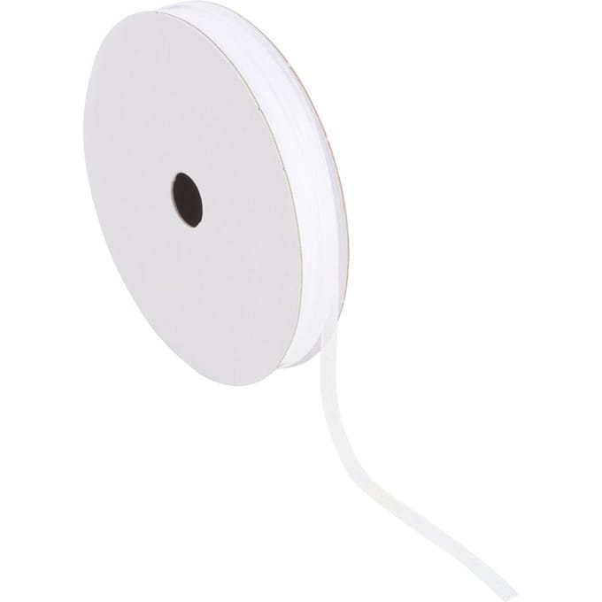 Organza lint, 3 mm - Wit