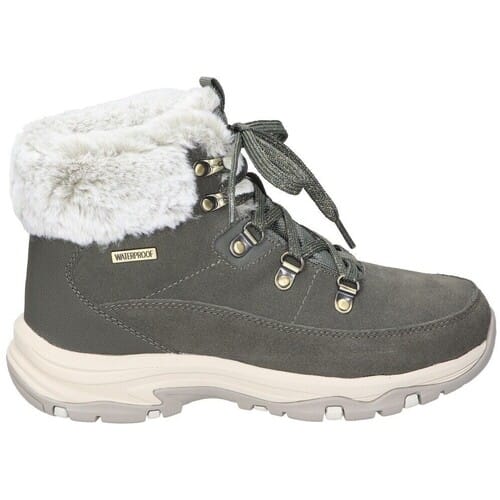 Skechers TREGO - SNOW WORRIES Dames Wandelschoenen - Olive