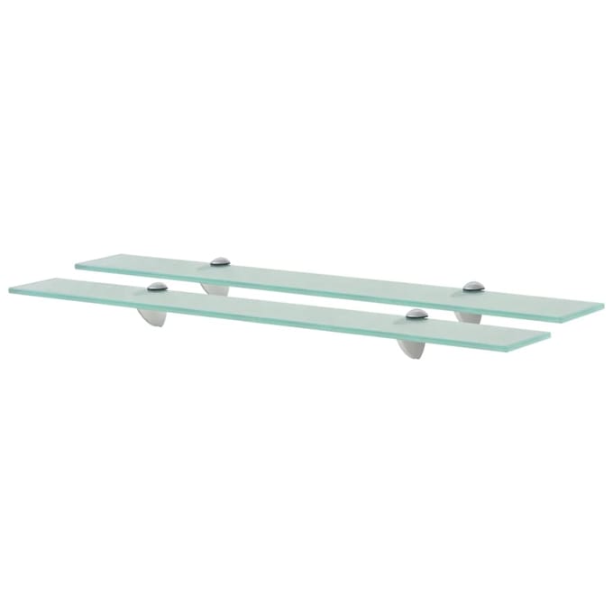 vidaXL - Schappen - zwevend - 2 - st - 70x10 - cm - 8 - mm - glas