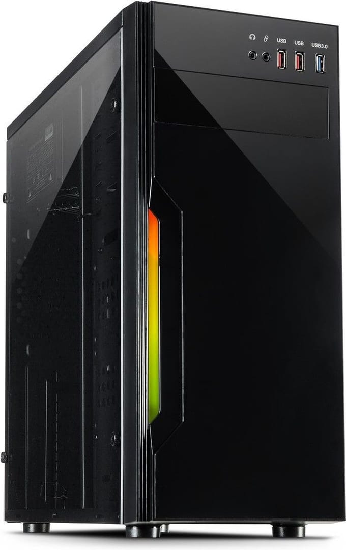 Inter-Tech B-42 RGB - Case - Tower - Zwart
