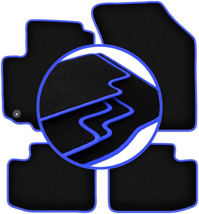 CARLUX-BLUE automatten voor: Suzuki SX4 I hatchback (2006-2014)