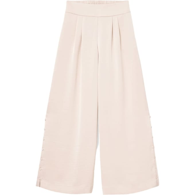 AllSaints Leanne Trousers Antique White Maat: 2 | Pantalons Outlet | Dames | Wit