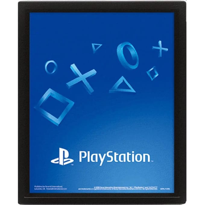 3d lenticulair frame Pyramid Playstation Shapes