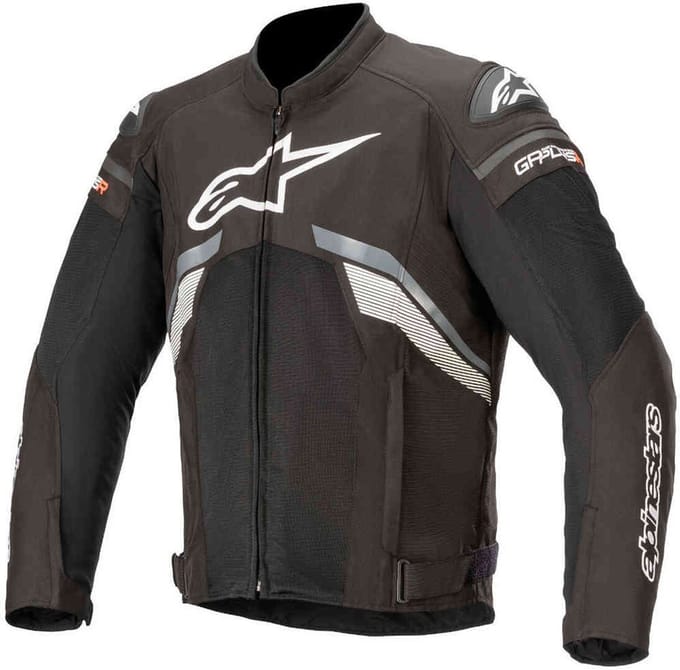 Alpinestars T-GP Plus R V3 Jas Zwart Donker Grijs Wit - Jas