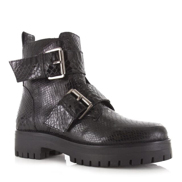 Shoecolate - Bikerboot met ritssluiting
