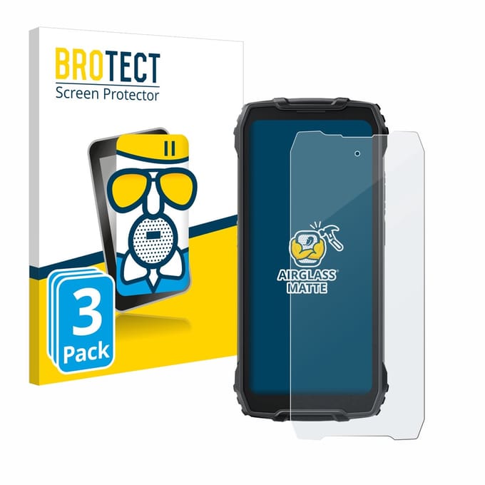 BROTECT - Screenprotector voor Blackview BV7300 - Folie Beschermfolie Beschermglas matte 3 Stuks