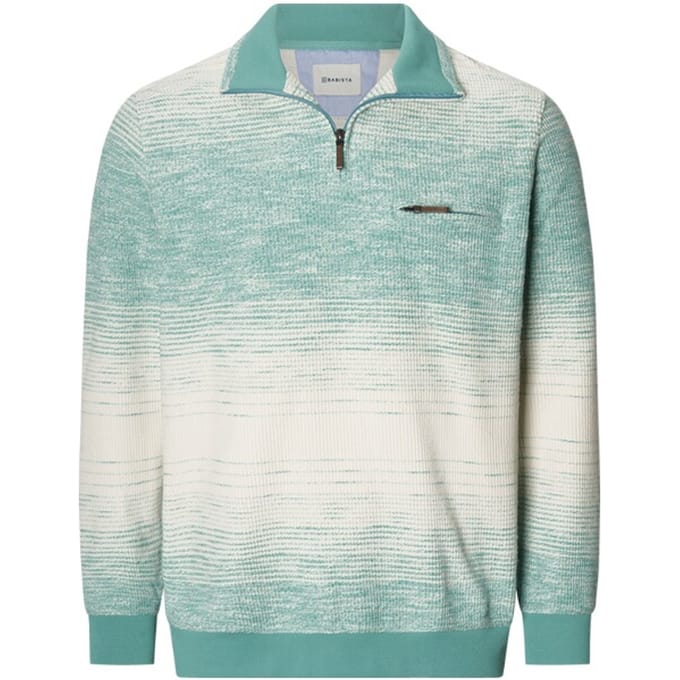Babista herren Sweatshirt - 56/58 - turquoise - Plus Size