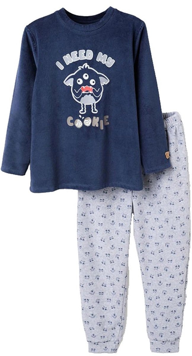Zippy 3107439701 Pyjama Met Lange Mouwen Blauw 7-8 Years Jongen