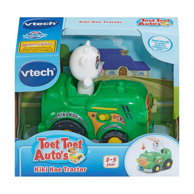 Vtech Toet Toet Auto's - Kiki Koe Tractor Interactief speelgoed