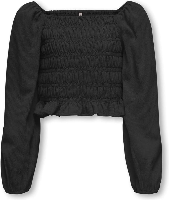 ONLY KOGHELENE PUFF SLEEVE TOP WVN Meisjes Top - Maat 164