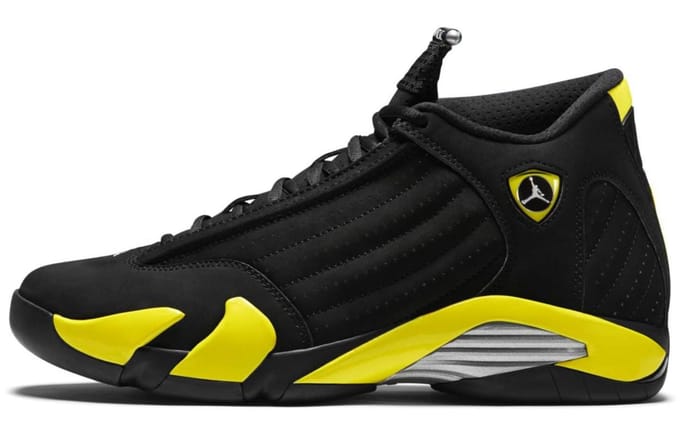 Jordan 14 Retro Thunder 487471-070 46 black