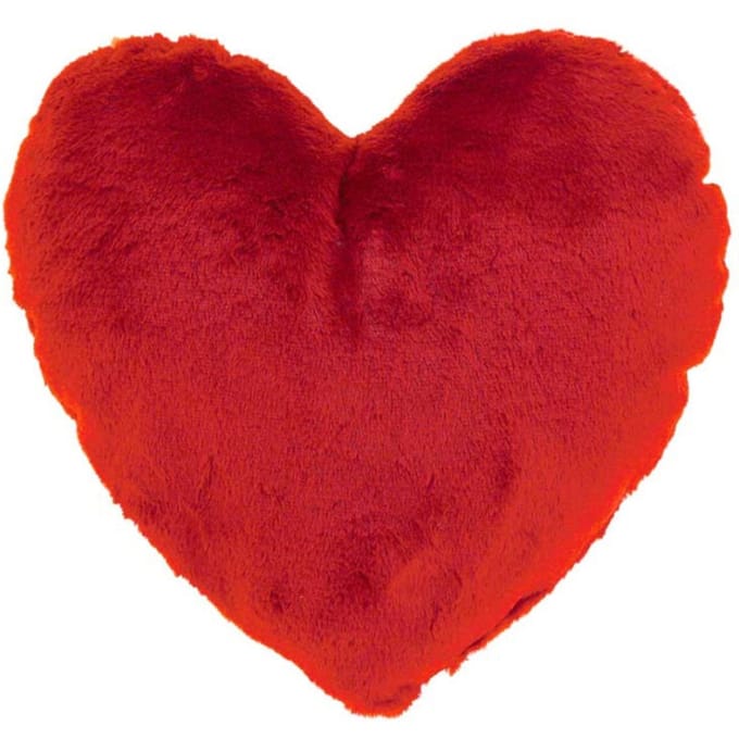 Unique Living - Sierkussen Heart Red -45x35cm