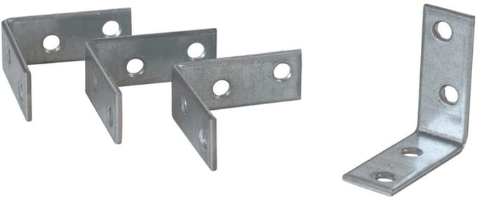 Stoelhoek - 40 mm - Verzinkt (4 stuks)