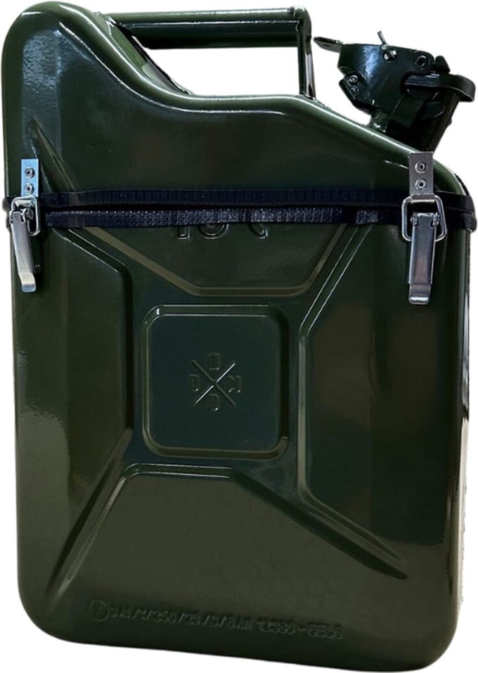 Unieke Opbergdoos - Jerrycan Giftbox - Groen - 10L