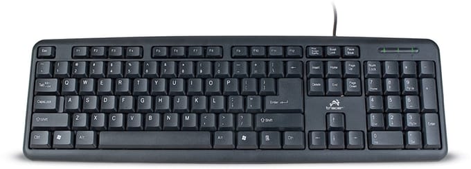 Tracer Maverick Bedraad Toetsenbord - USB Plug&Play - QWERTY - Zwart