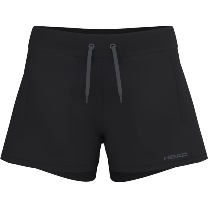 HEAD Club Original Shorts Meisjes-Zwart