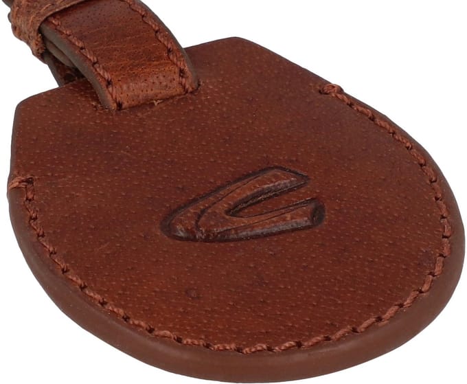 camel active Field Sleutelhanger Leer 5 cm - cognac