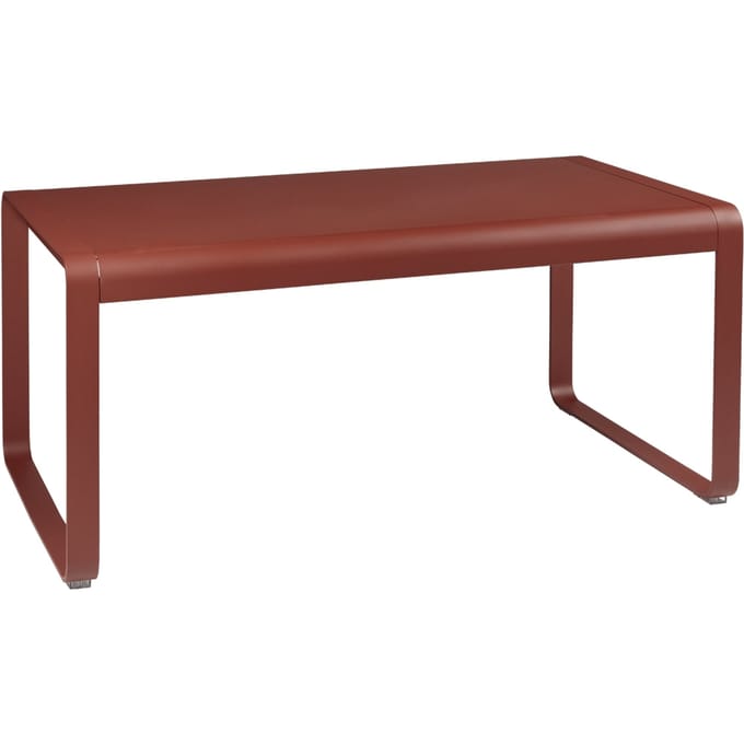Fermob BELLEVIE halfhoge tafel - 20 okerrood - 140 x 80 cm