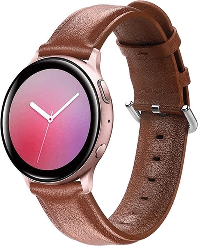 Beline Horlogeband 22mm Elegance bruin/bruin