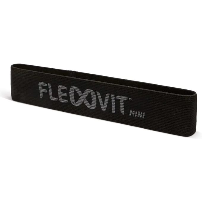 FLEXVIT Mini Band | Diverse weerstandsniveaus Zwart extreem zwaar