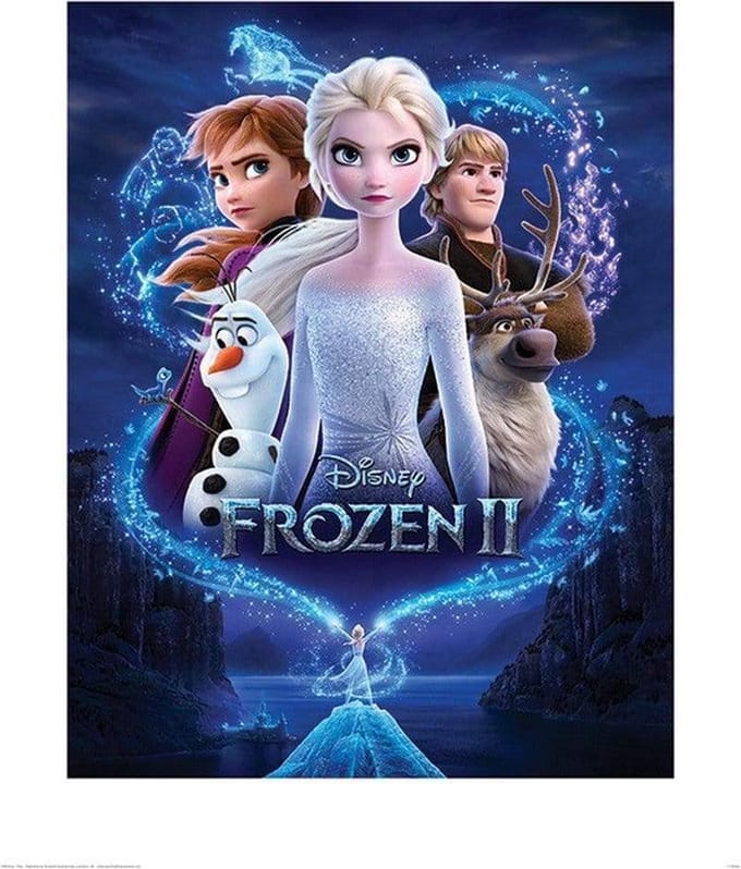 Pyramid Poster - Frozen Magic - 50 X 40 Cm - Multicolor