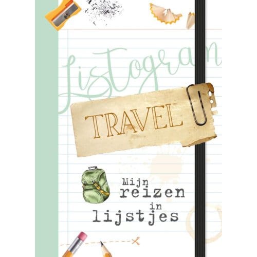 Rebo Productions Listogram Travel Notitieboek