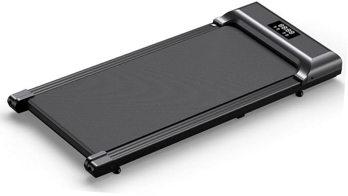 Fitby Loopband - Walking Pad - Wandelband - 1-6km/u - LED scherm - Zwart