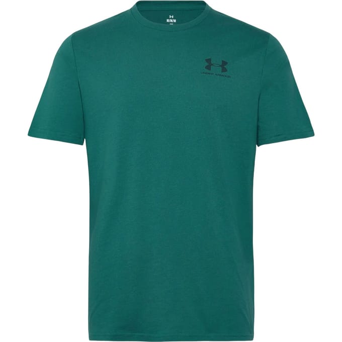 Under Armour Heren Sportstyle Borstlogo T-Shirt (Groen)