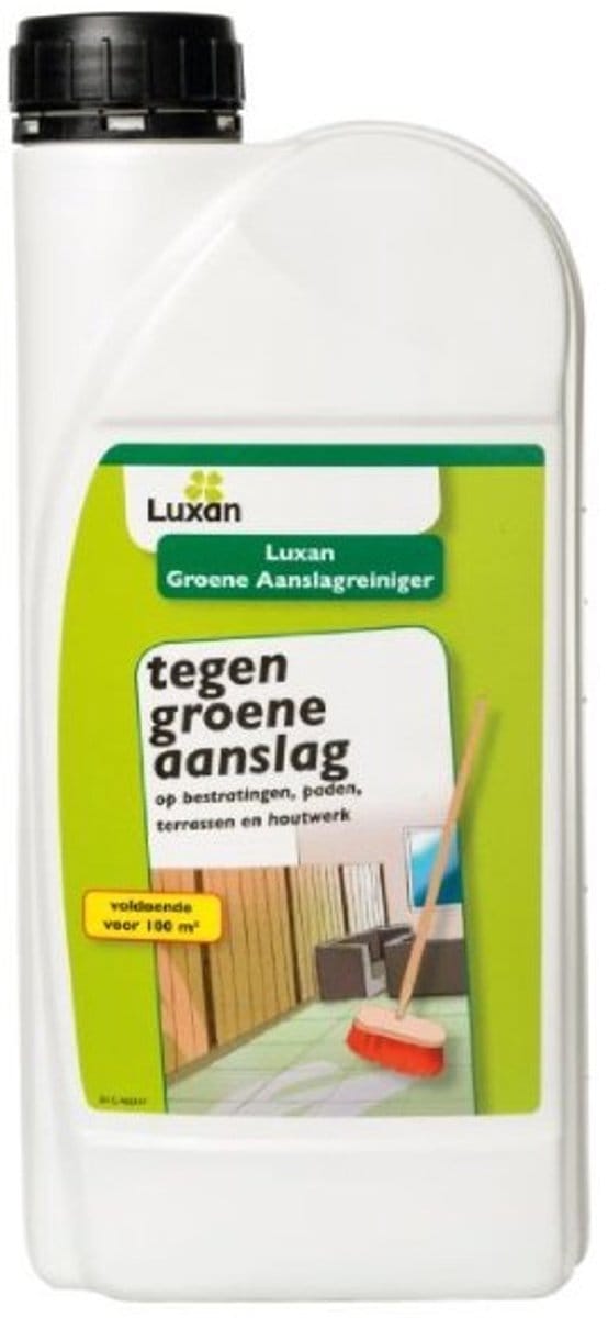 Luxan Groene Aanslagreiniger (1000 ml/100 m²) - Effectieve Groene Aanslagreiniger