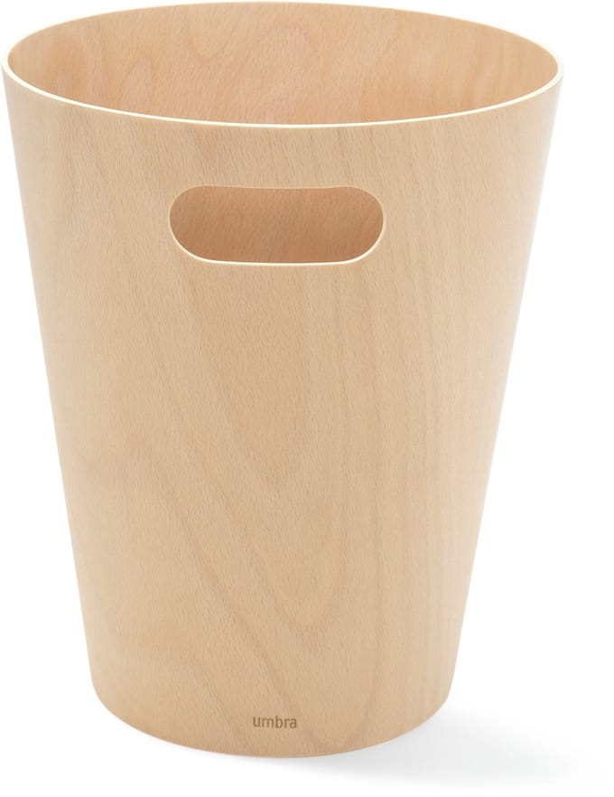 Umbra Woodrow-prullenbak met capaciteit van 7,5 liter