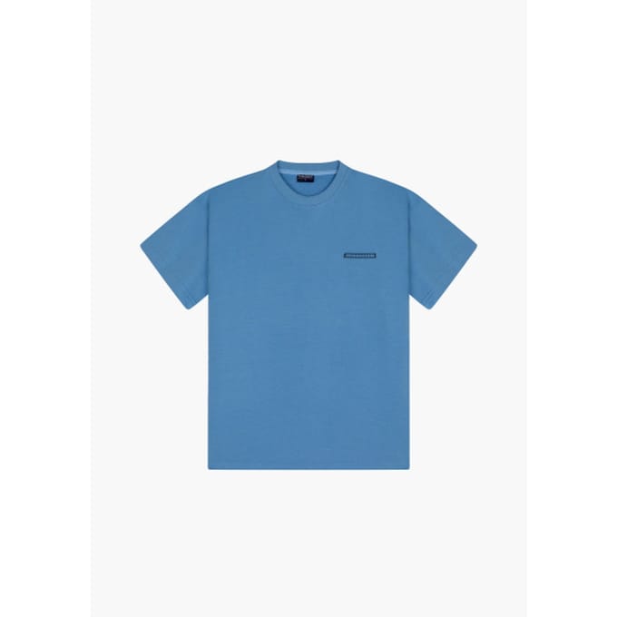 Black Donkey Relaxt summer t-shirt i blue
