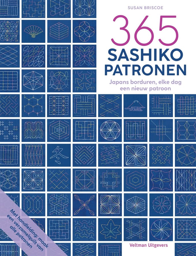365 Sashiko-Patronen - Susan Briscoe