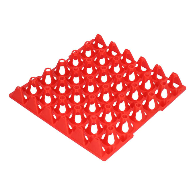 5 STUKS Plastic Eierdozen 30 Vakken Eierkratten Houder Tray voor Opslag Transport Thuis Boerderijbenodigdheden rood