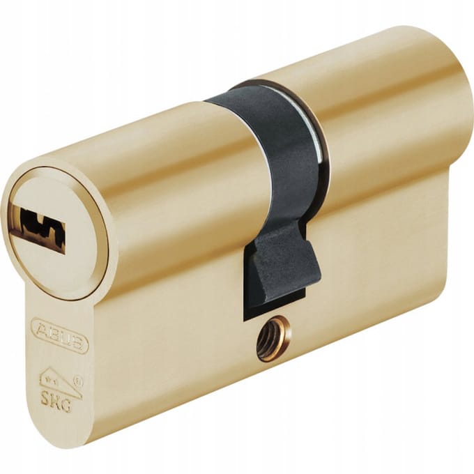 Abus D10 Cilinder 45/45 Messing met 5 sleutels