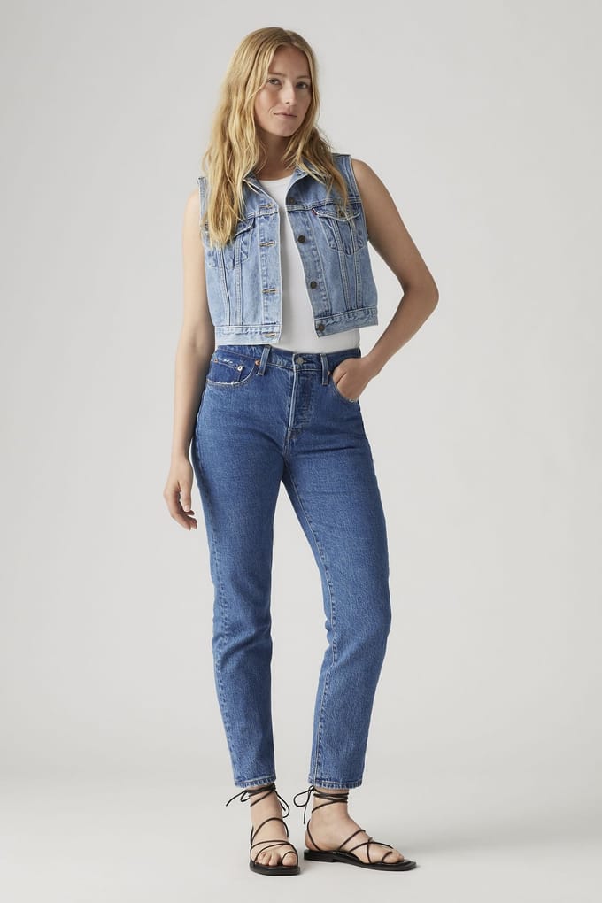 Levi's 501® Crop Jeans Taglia: W24L30 | Pantaloni Outlet | Donna