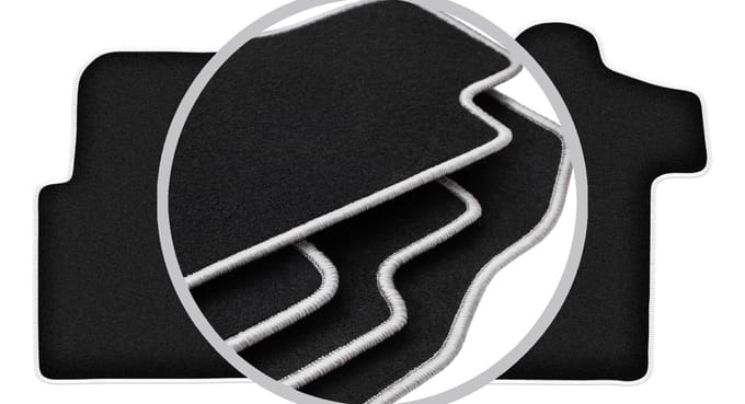 CARLUX-SILVER automatten voor: Renault Master II 3-zits (2010-)