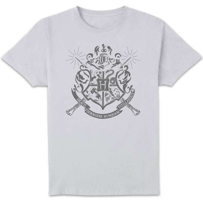 Harry Potter Hogwarts T-shirt - Wit - L