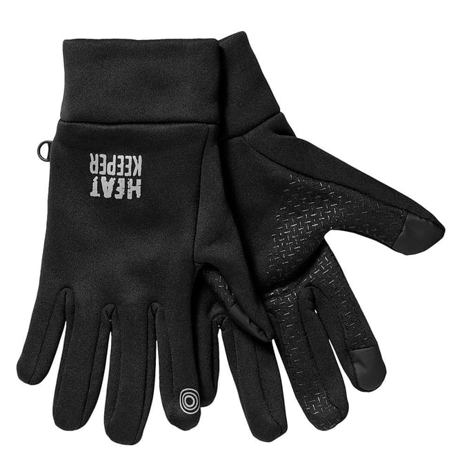 Thermo sporthandschoenen heren - Zwart - 1-Paar - Zwart / S/M