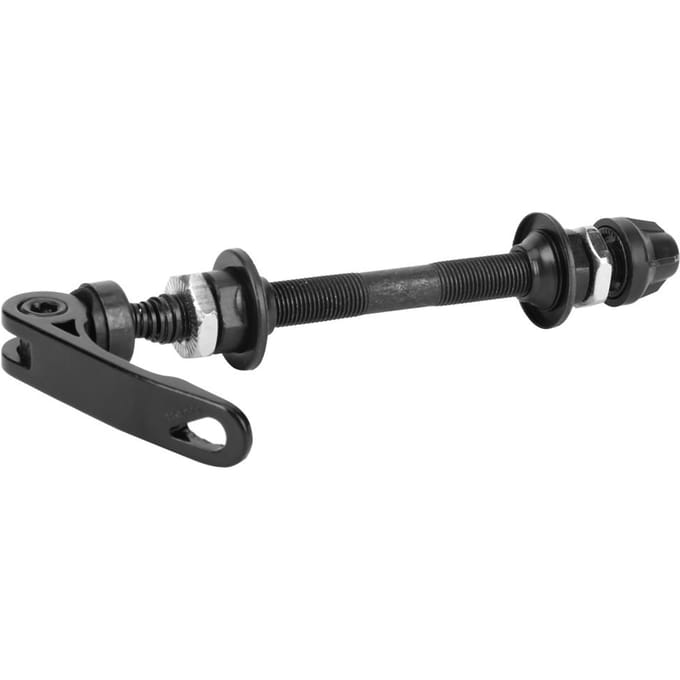 Naafas Holle Vooras 108 en Snelspanner Voorwiel 145 Set Fietsaccessoire black