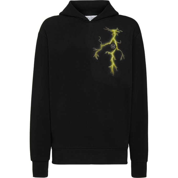 Sweatshirt Met Capuchon Gothic Plein