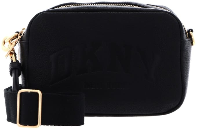 DKNY schoudertas Hadlee Camera Bag Blk / Gold zwart